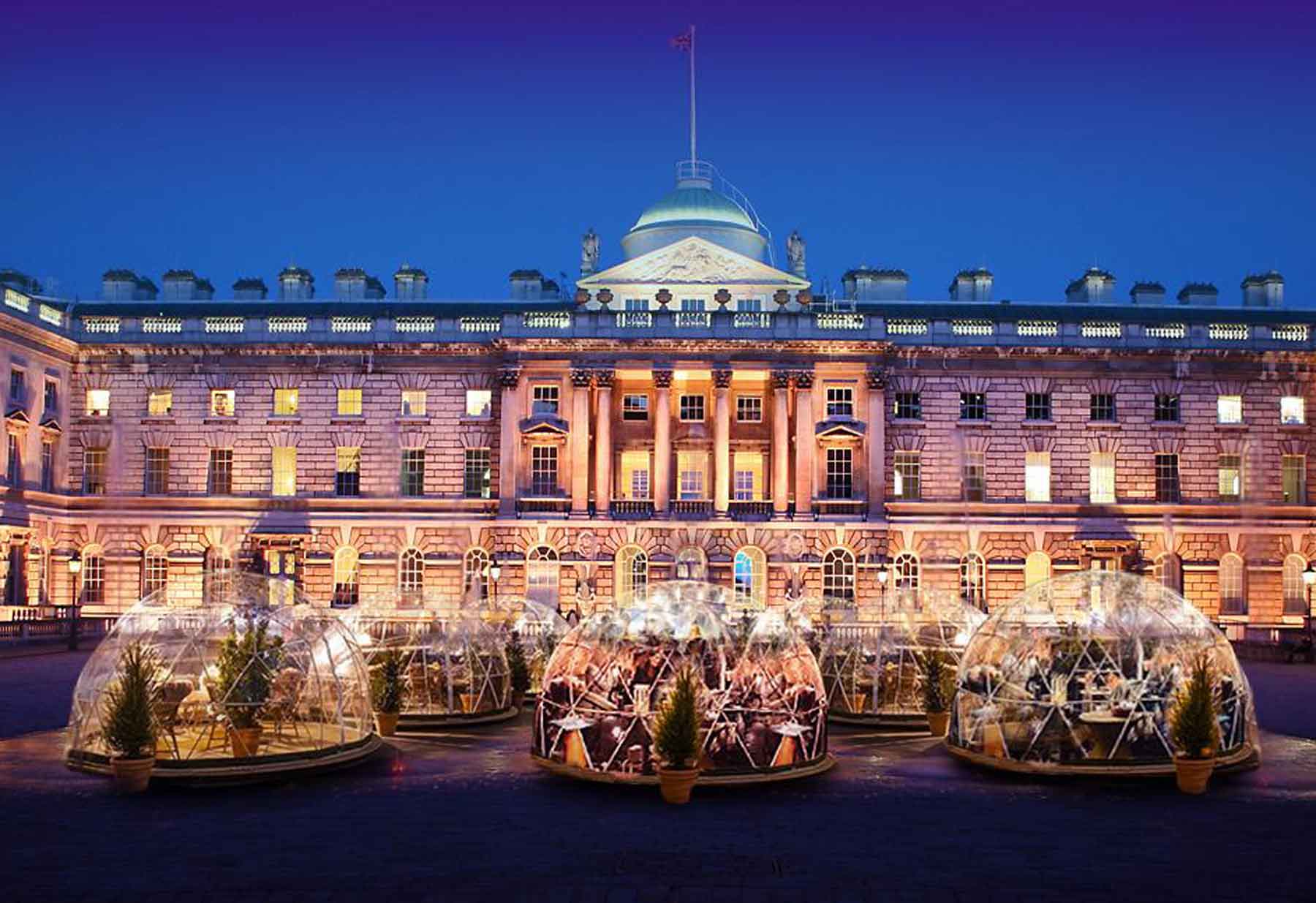 WINTER DOMES AT SOMERSET HOUSE